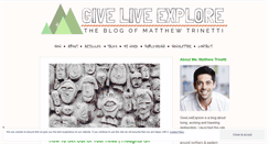 Desktop Screenshot of giveliveexplore.com